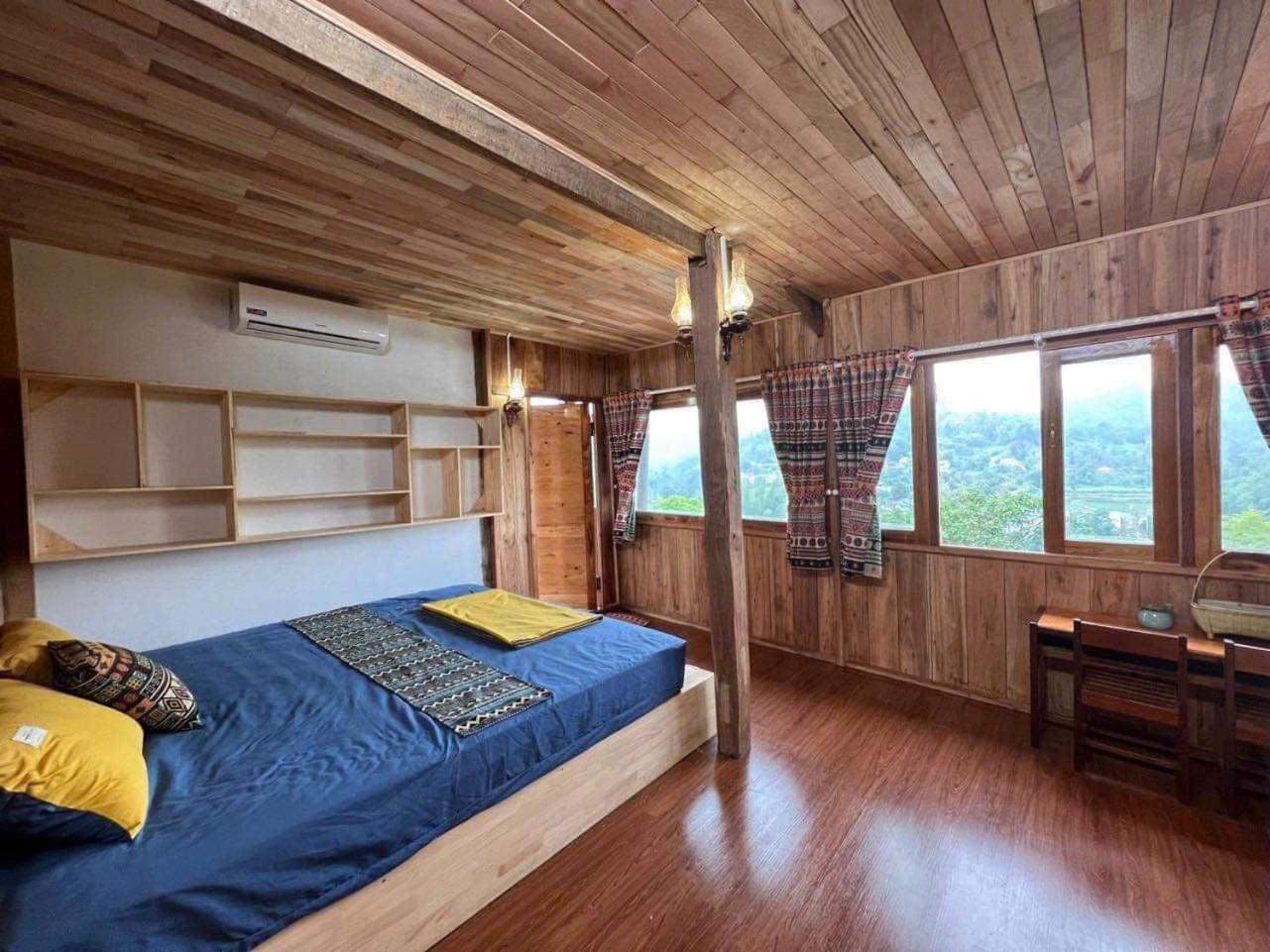 Villa Micasa - Nha Gac Mai Tren Dinh Doi Cao Bang Exterior foto